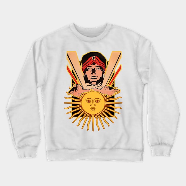 The wizard who dominates the sun Crewneck Sweatshirt by Marccelus